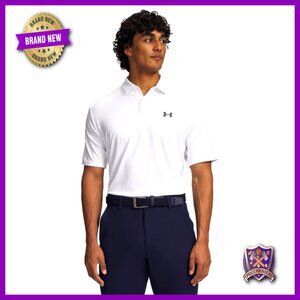 Performance Golf Polo Shirt, Moisture-Wicking, Medium Fit